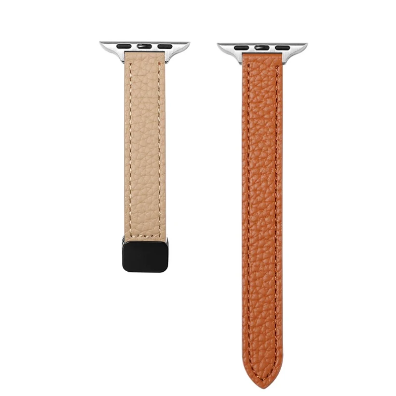Auffallend Angenehm Apple Smartwatch Kunstleder Universell Armband