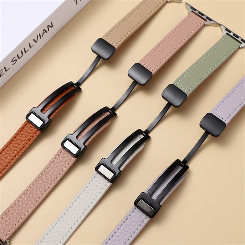 Auffallend Angenehm Apple Smartwatch Kunstleder Universell Armband