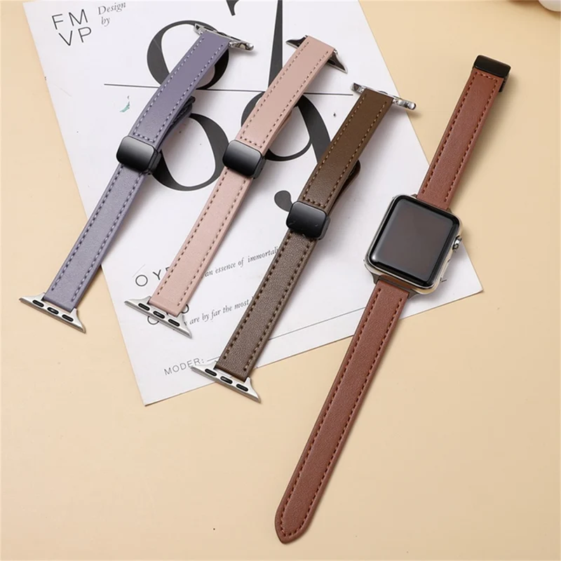 Absolut Bequem Apple Smartwatch Kunstleder Universell Armband