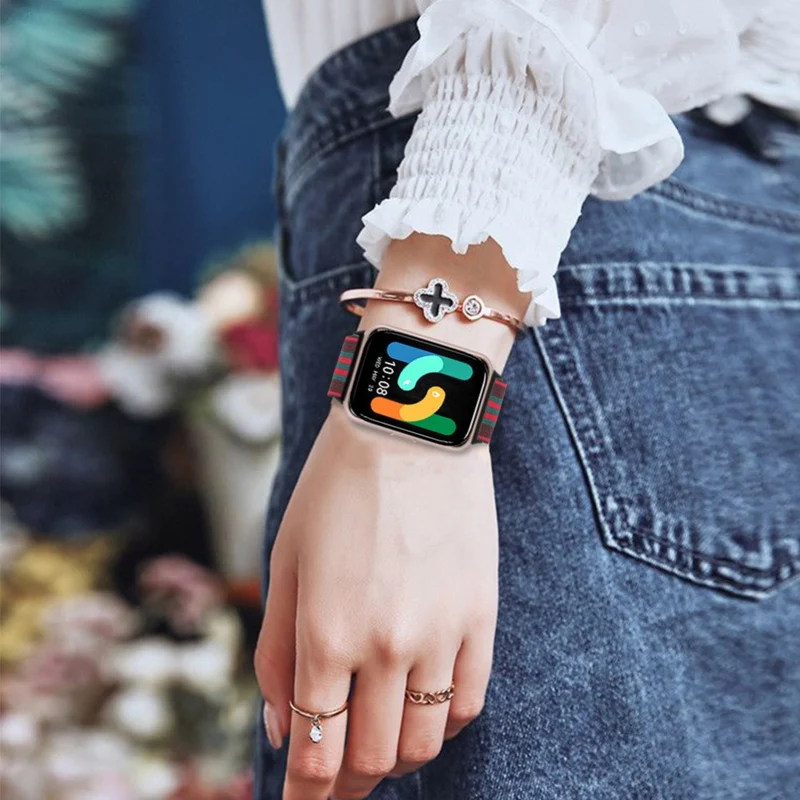 Wirklich Schön Samsung Galaxy Fit 3 Nylon Armband