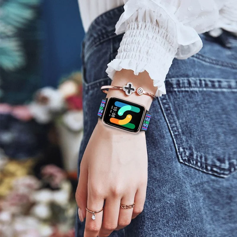 Wirklich Schön Samsung Galaxy Fit 3 Nylon Armband