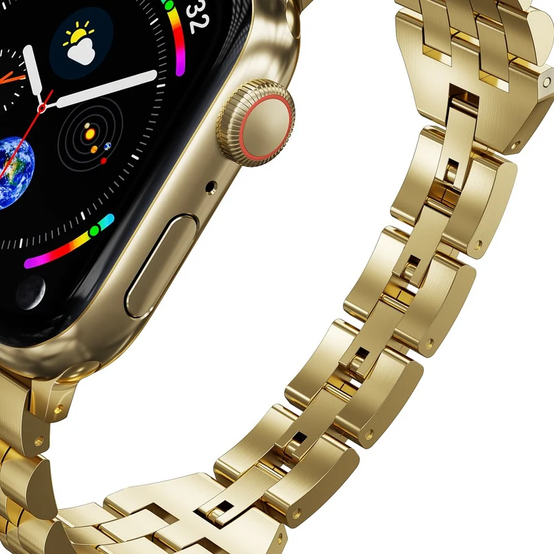 Stilvoll Apple Smartwatch Metall Universell Armband