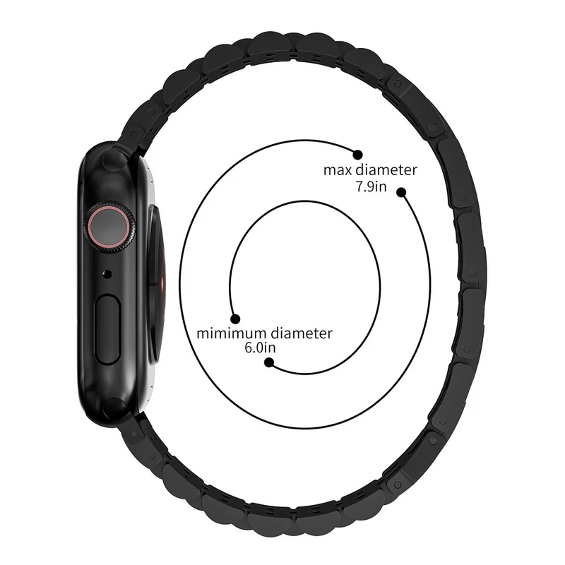 Stilvoll Apple Smartwatch Metall Universell Armband