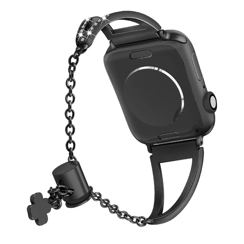 Absolut Bequem Apple Smartwatch Strass Universell Armband