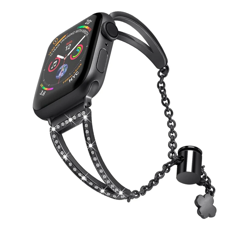 Absolut Bequem Apple Smartwatch Strass Universell Armband