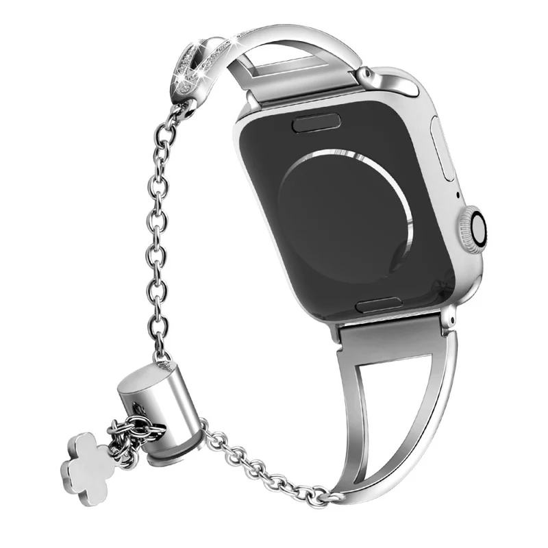 Absolut Bequem Apple Smartwatch Strass Universell Armband