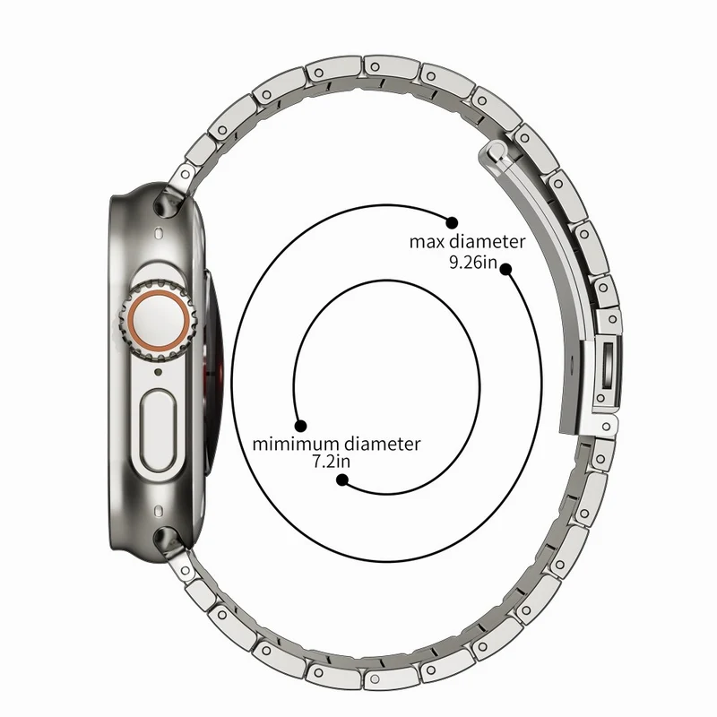Robust Apple Smartwatch Metall Universell Armband