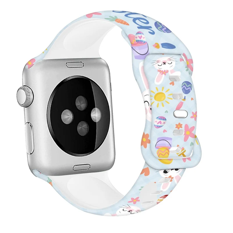 Wirklich Angenehm Apple Smartwatch Silikon Universell Armband