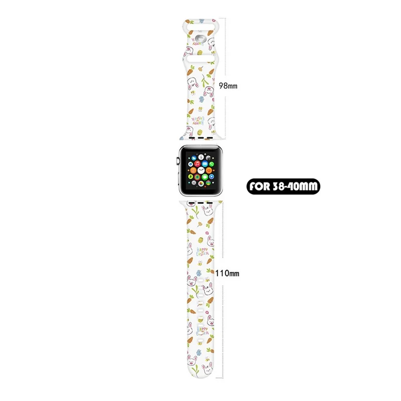Wirklich Angenehm Apple Smartwatch Silikon Universell Armband