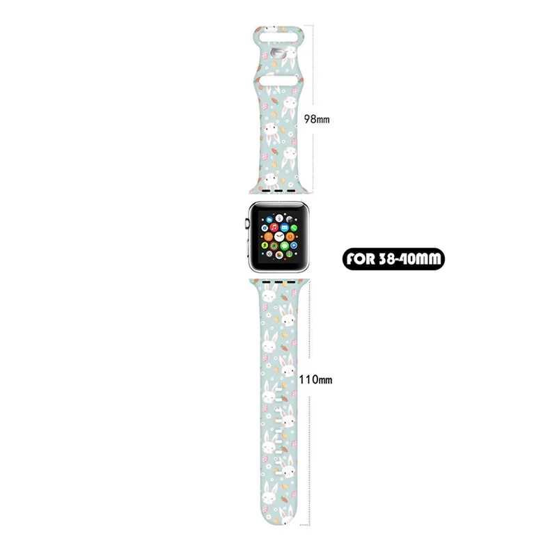 Wirklich Angenehm Apple Smartwatch Silikon Universell Armband