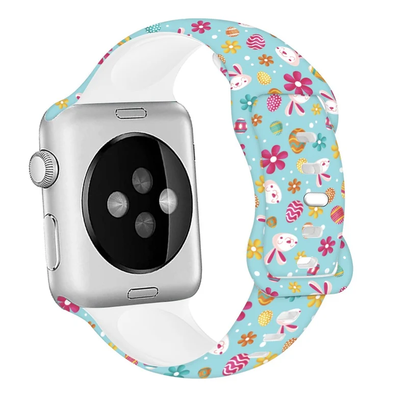 Wirklich Angenehm Apple Smartwatch Silikon Universell Armband