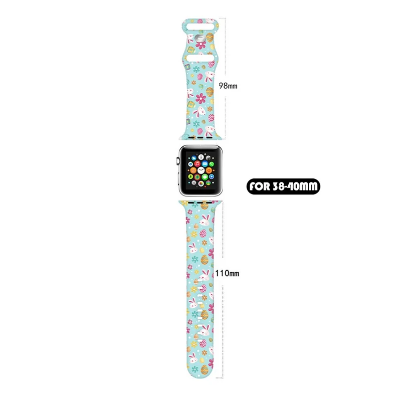 Wirklich Angenehm Apple Smartwatch Silikon Universell Armband