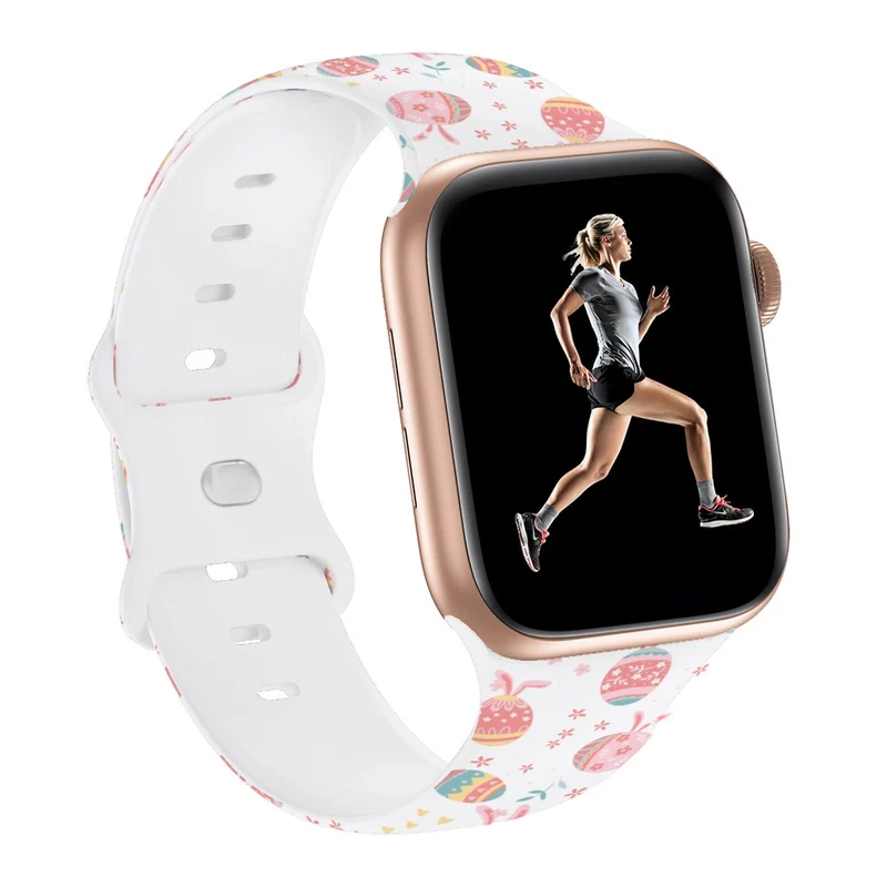 Wirklich Angenehm Apple Smartwatch Silikon Universell Armband
