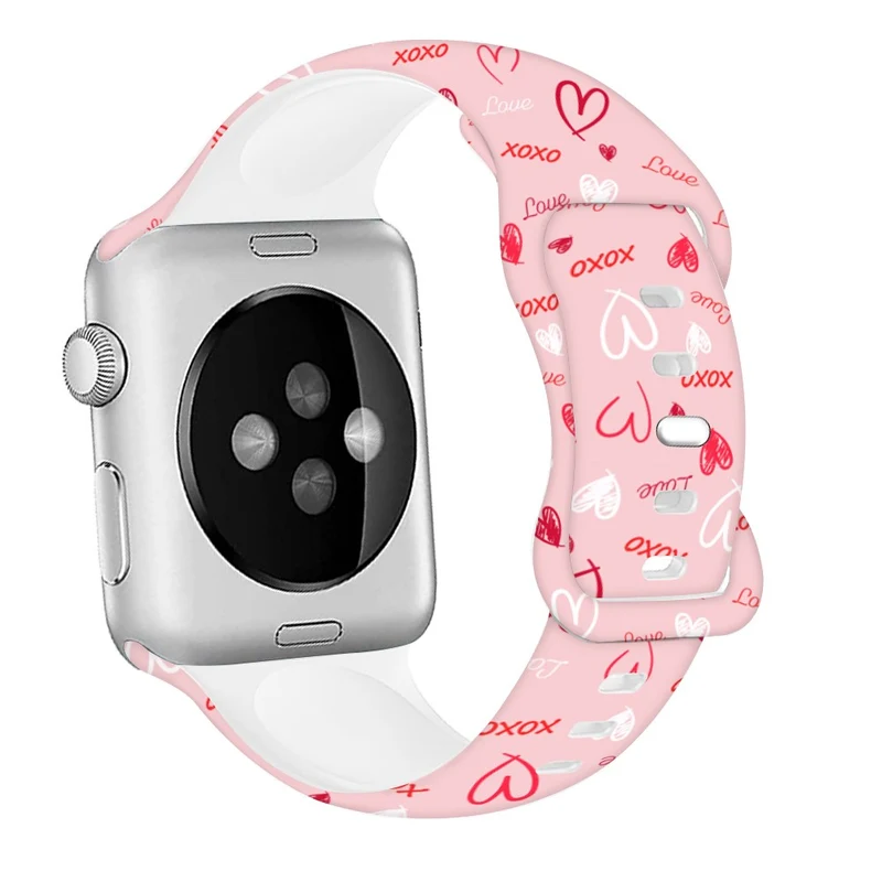 Wirklich Angenehm Apple Smartwatch Silikon Universell Armband