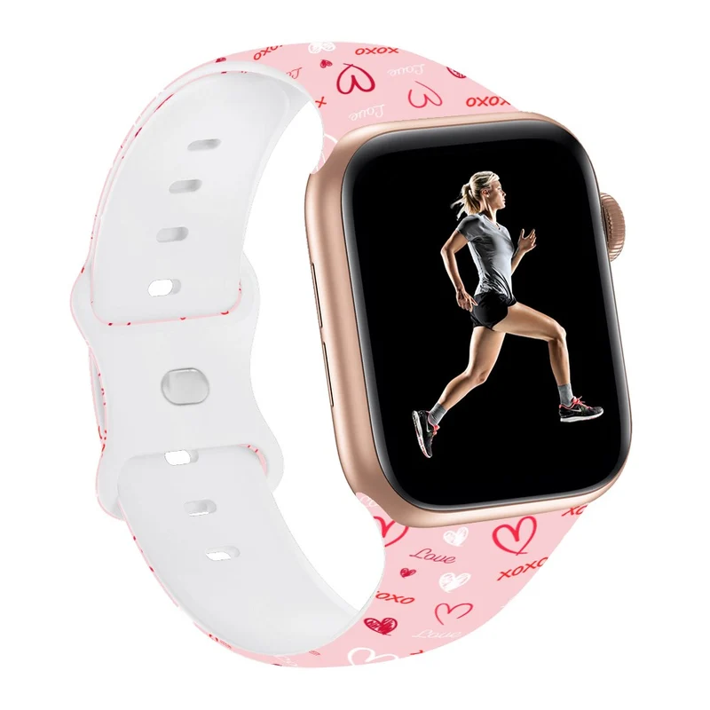 Wirklich Angenehm Apple Smartwatch Silikon Universell Armband