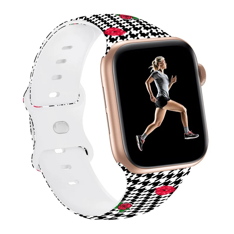 Wirklich Angenehm Apple Smartwatch Silikon Universell Armband
