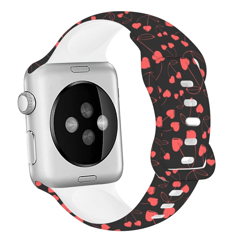 Wirklich Angenehm Apple Smartwatch Silikon Universell Armband