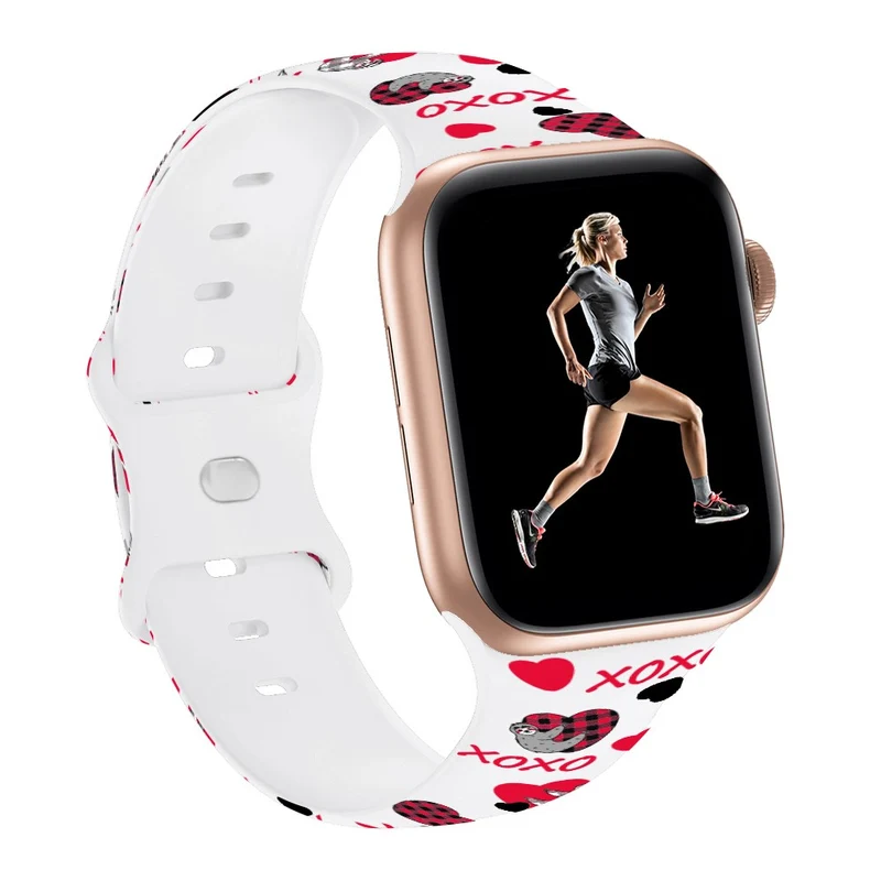 Wirklich Angenehm Apple Smartwatch Silikon Universell Armband
