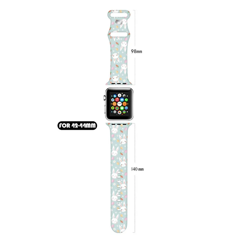 Super Bequem Apple Smartwatch Silikon Universell Armband