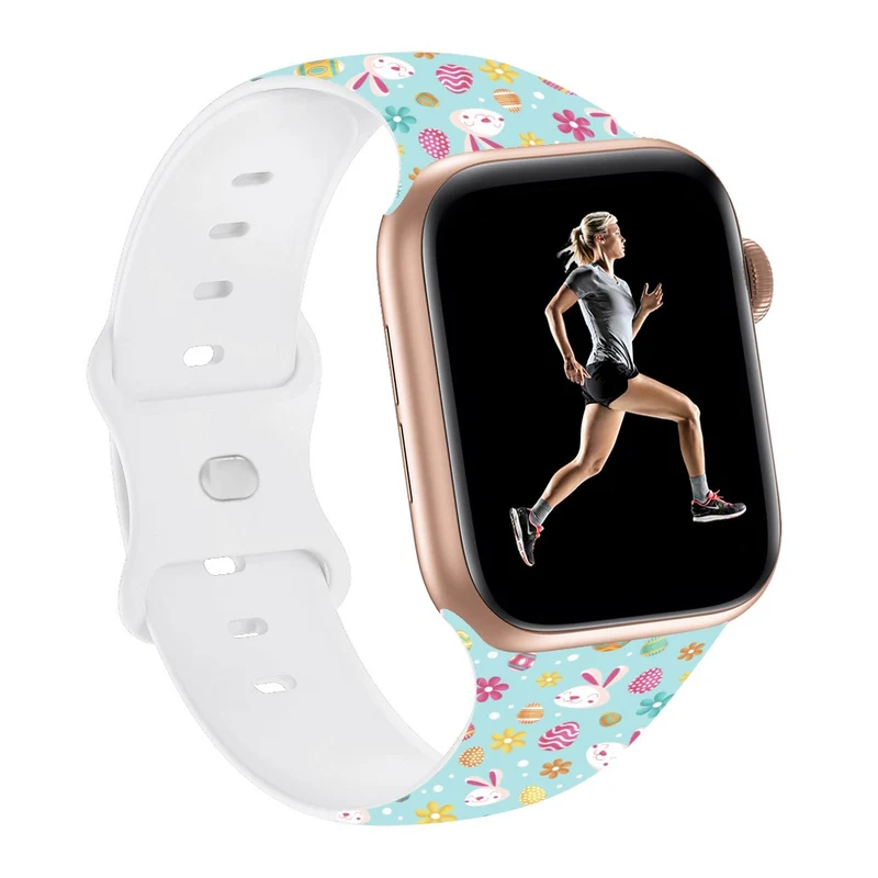 Super Bequem Apple Smartwatch Silikon Universell Armband