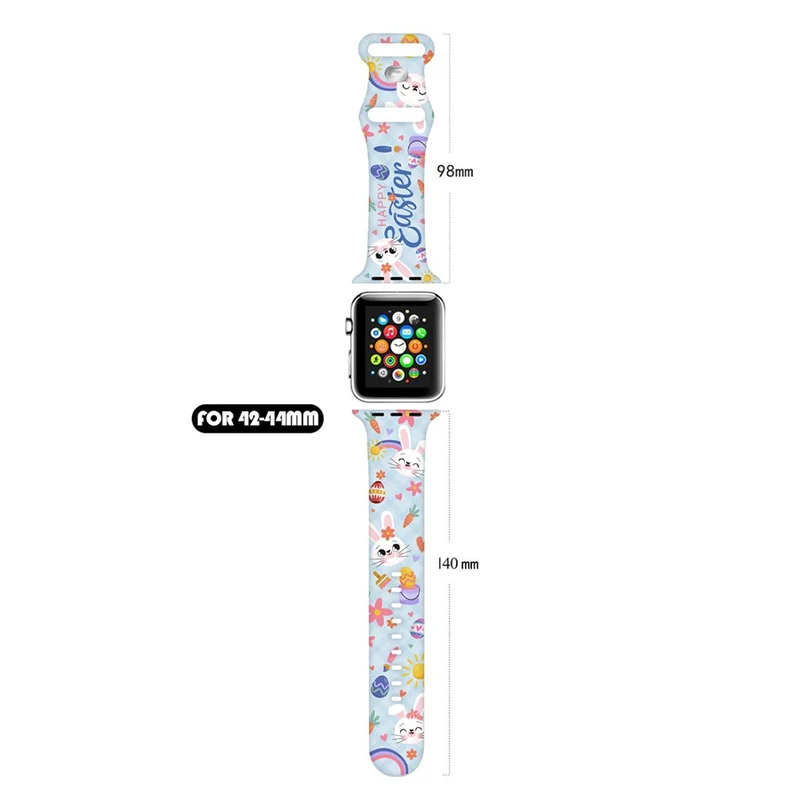 Super Bequem Apple Smartwatch Silikon Universell Armband