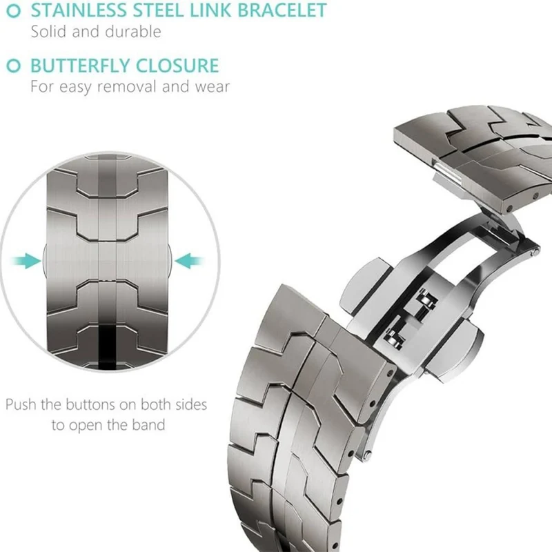 Auffallend Schön Samsung Smartwatch Metall Universell Armband