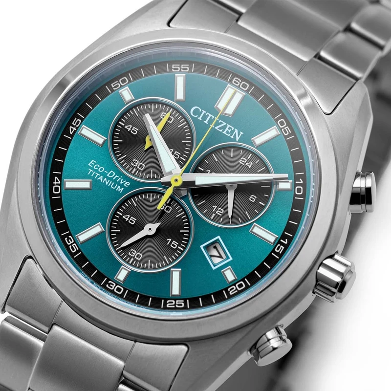 Citizen Super Titanium AT2590-59X Herrenuhr • Eco-Drive • Super Titanium