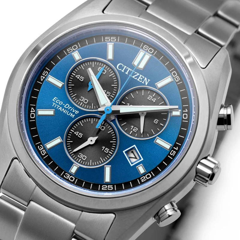 Citizen Super Titanium AT2590-59L Herrenuhr • Eco-Drive • Super Titanium