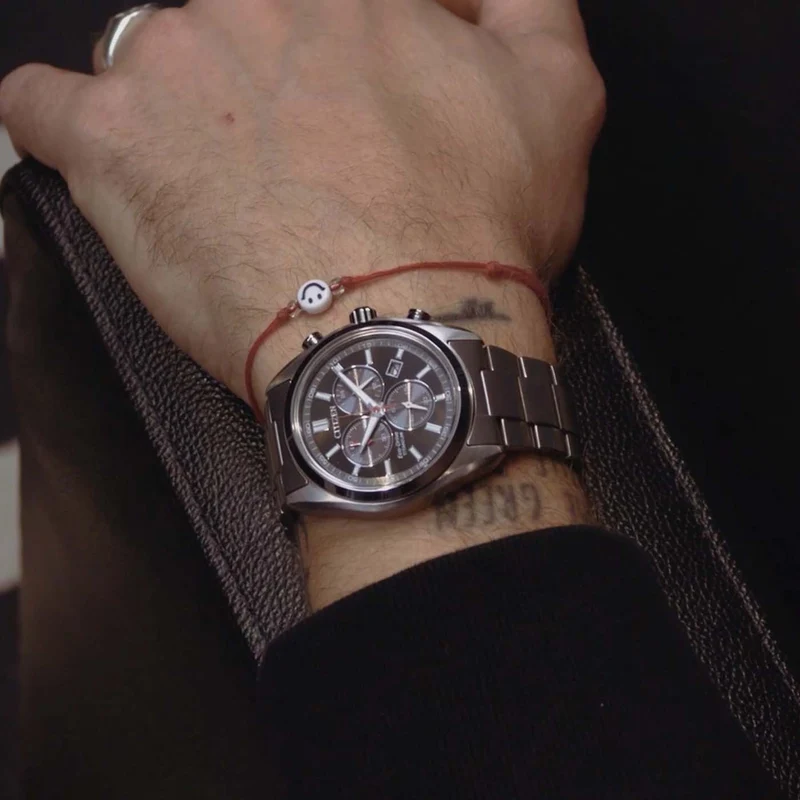 Citizen Super Titanium AT2590-59E Herrenuhr • Eco-Drive • Titanium