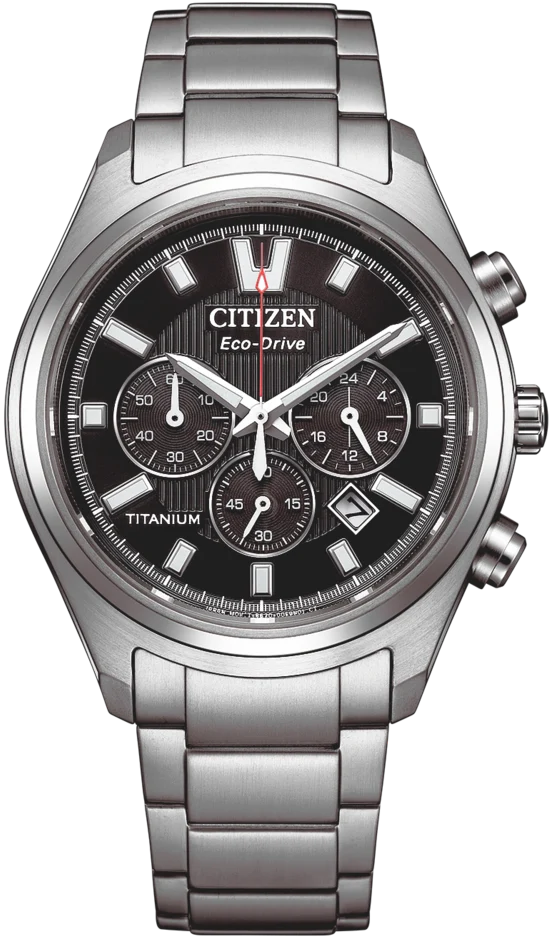 Citizen CA4750-51E Herrenuhr • Eco-Drive • Super Titanium