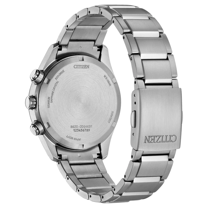 Citizen CA4750-51E Herrenuhr • Eco-Drive • Super Titanium