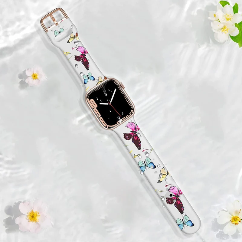Mega Bequem Apple Smartwatch Silikon Universell Armband
