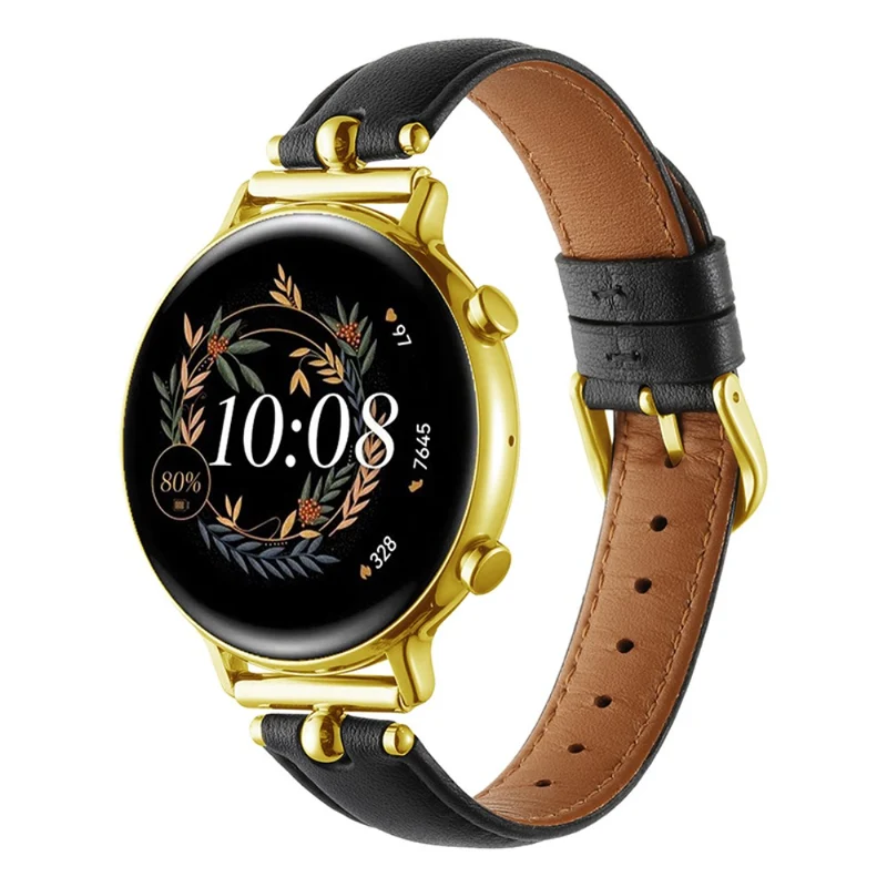 Sehr Schön Samsung Galaxy Watch 5 Pro / Samsung Galaxy Watch 6 Classic (47mm) Echtes Leder Universell Armband