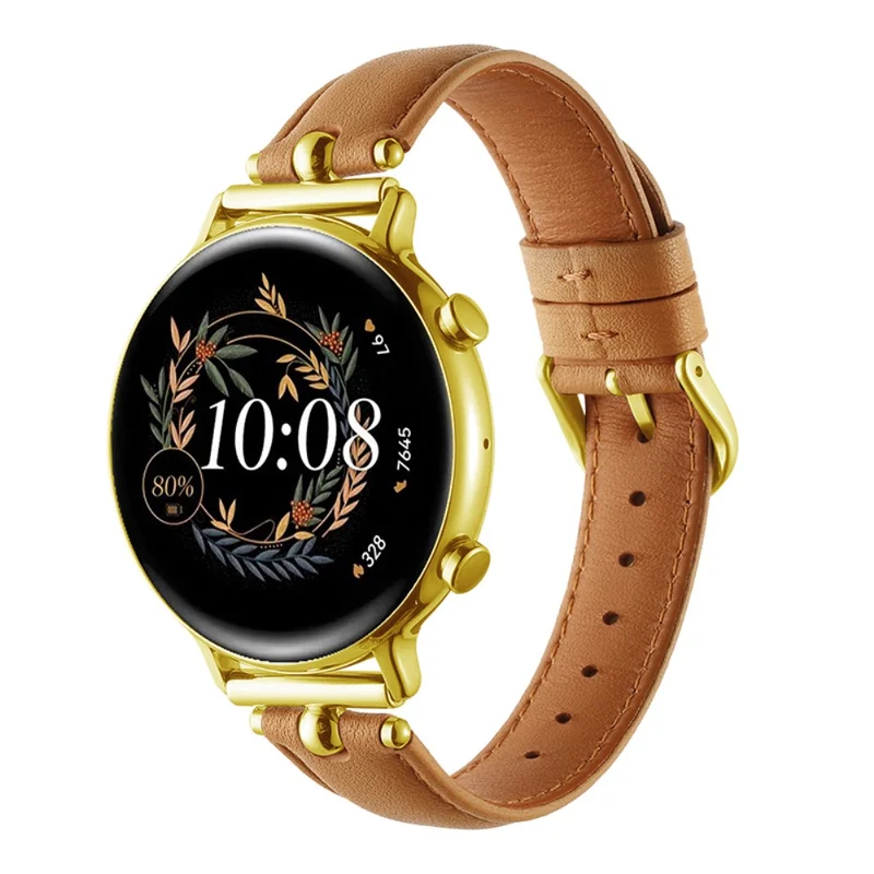 Sehr Schön Samsung Galaxy Watch 5 Pro / Samsung Galaxy Watch 6 Classic (47mm) Echtes Leder Universell Armband