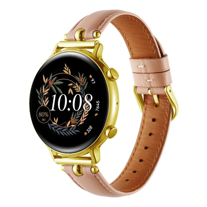 Sehr Schön Samsung Galaxy Watch 5 Pro / Samsung Galaxy Watch 6 Classic (47mm) Echtes Leder Universell Armband