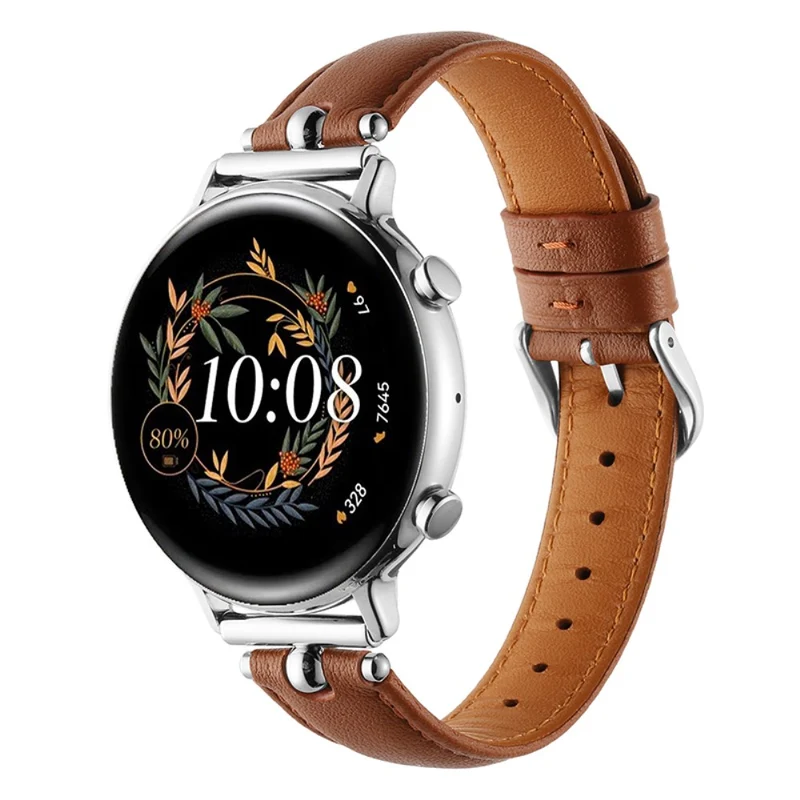 Sehr Schön Samsung Galaxy Watch 5 Pro / Samsung Galaxy Watch 6 Classic (47mm) Echtes Leder Universell Armband