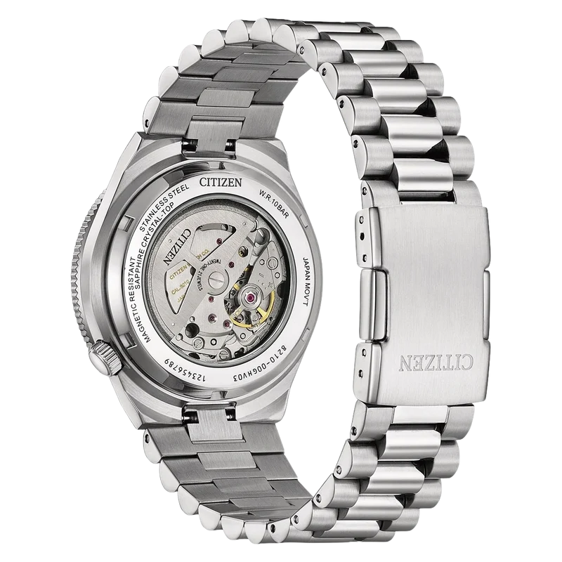 Citizen Automatic NJ0231-56L Herrenuhr • Mechanisches Werk • Edelstahl