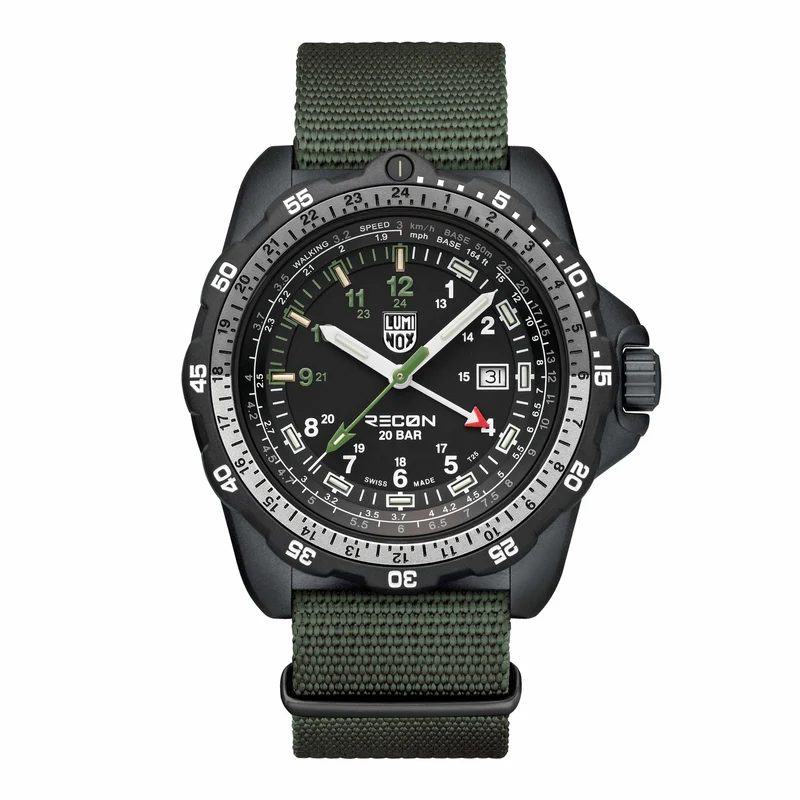 Luminox RECON Nav Spec XL.8837.SET Herrenuhr • Carbonox • LLT Leuchtsystem