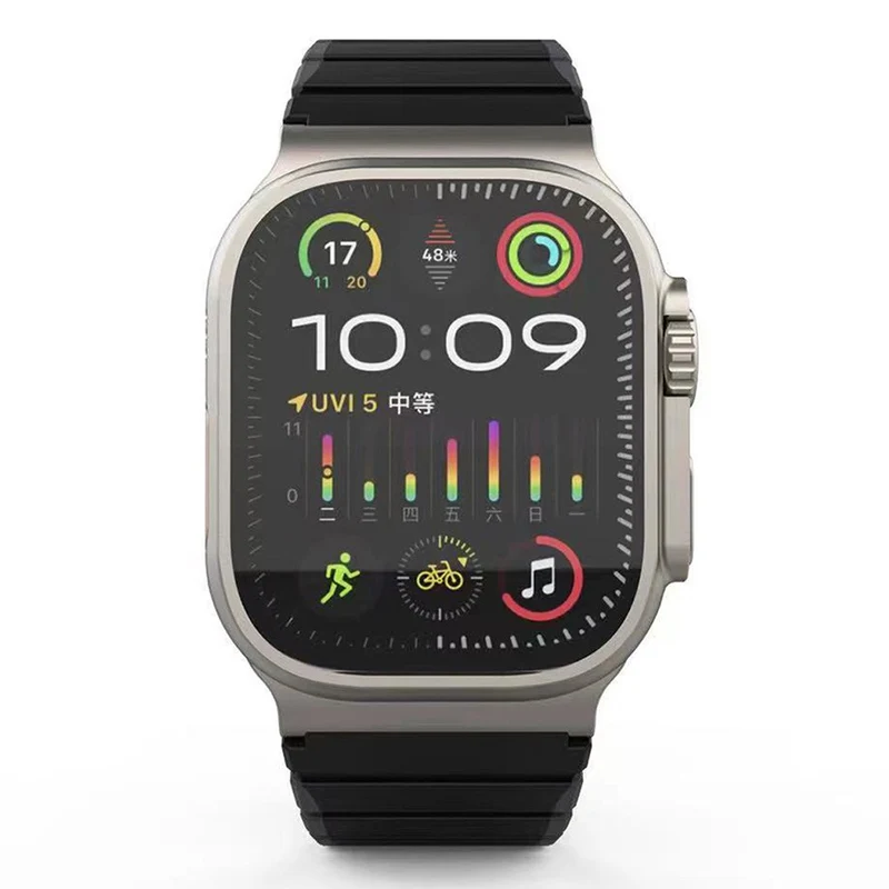 Super Bequem Apple Smartwatch Silikon Universell Armband