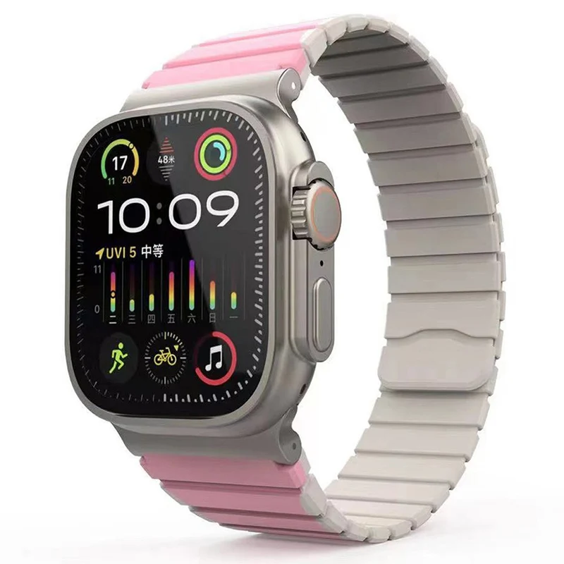 Super Bequem Apple Smartwatch Silikon Universell Armband