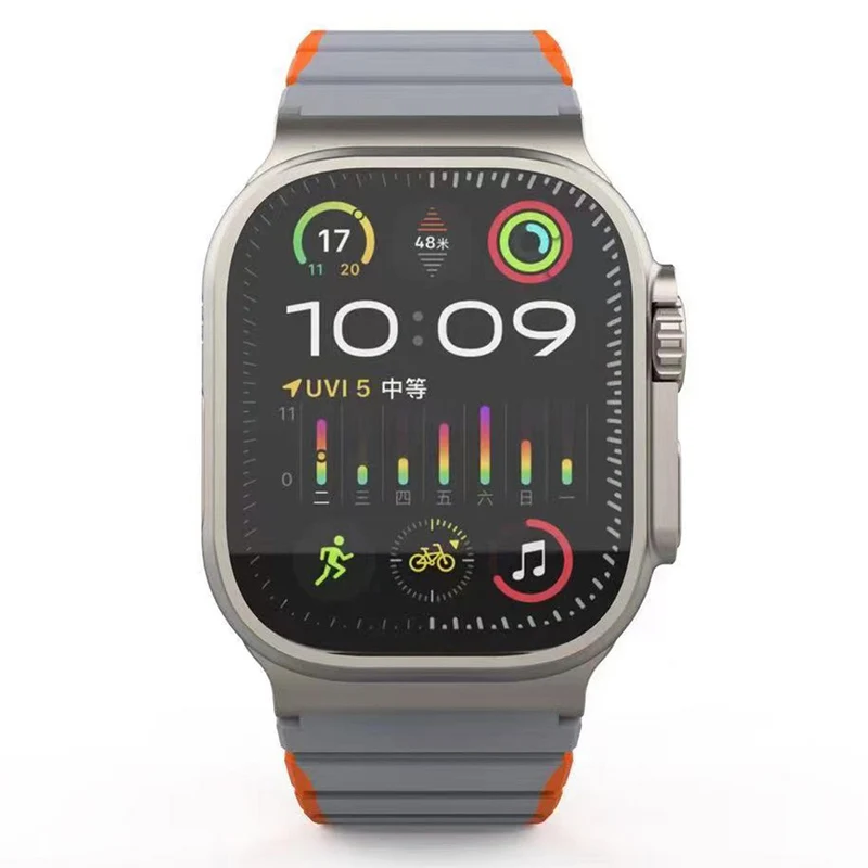 Super Bequem Apple Smartwatch Silikon Universell Armband