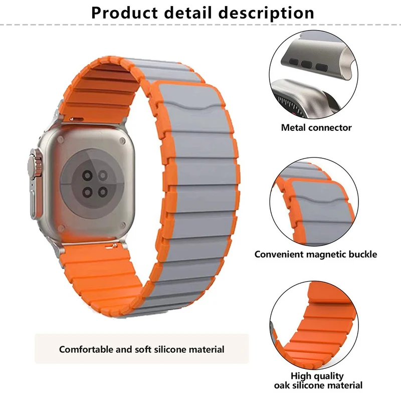 Super Bequem Apple Smartwatch Silikon Universell Armband