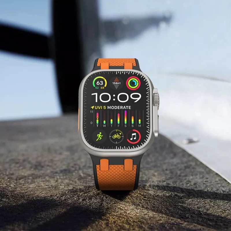 Wirklich Angenehm Apple Smartwatch Silikon Universell Armband