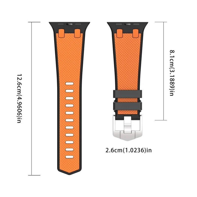 Wirklich Angenehm Apple Smartwatch Silikon Universell Armband