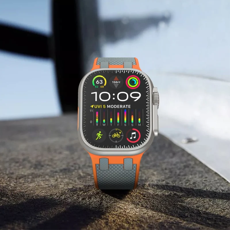 Wirklich Angenehm Apple Smartwatch Silikon Universell Armband
