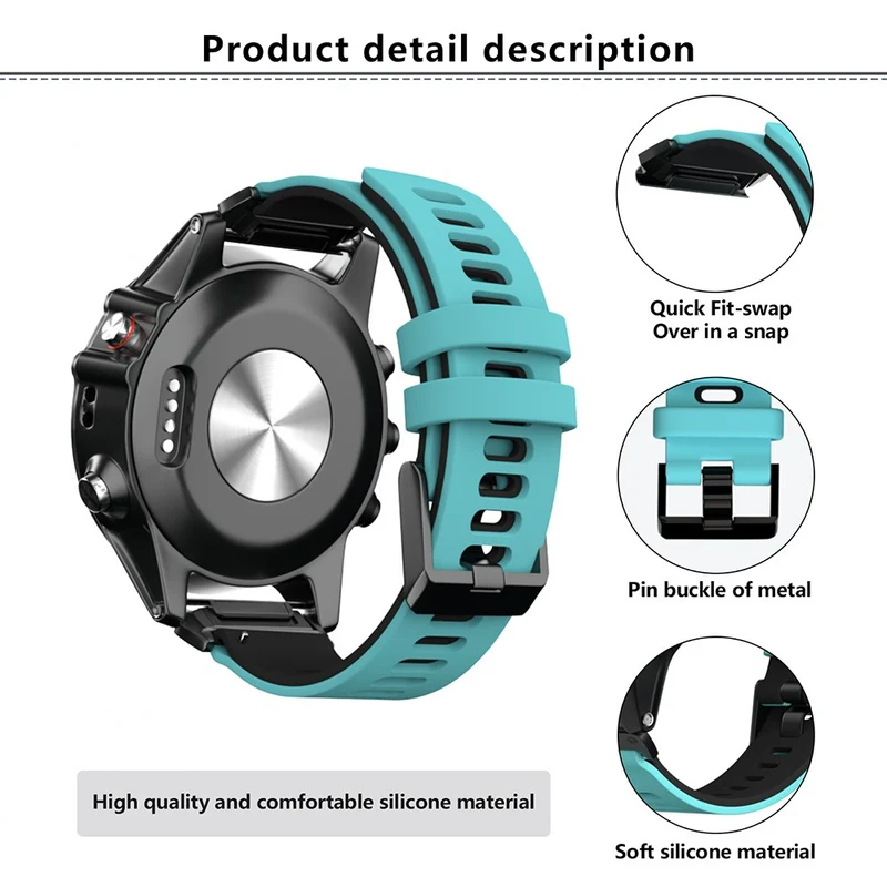 Richtig Gemütlich Garmin Smartwatch Silikon Universell Armband