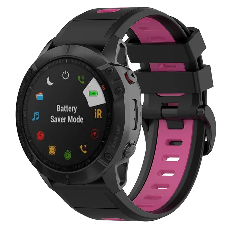 Mega Bequem Garmin Smartwatch Silikon Universell Armband