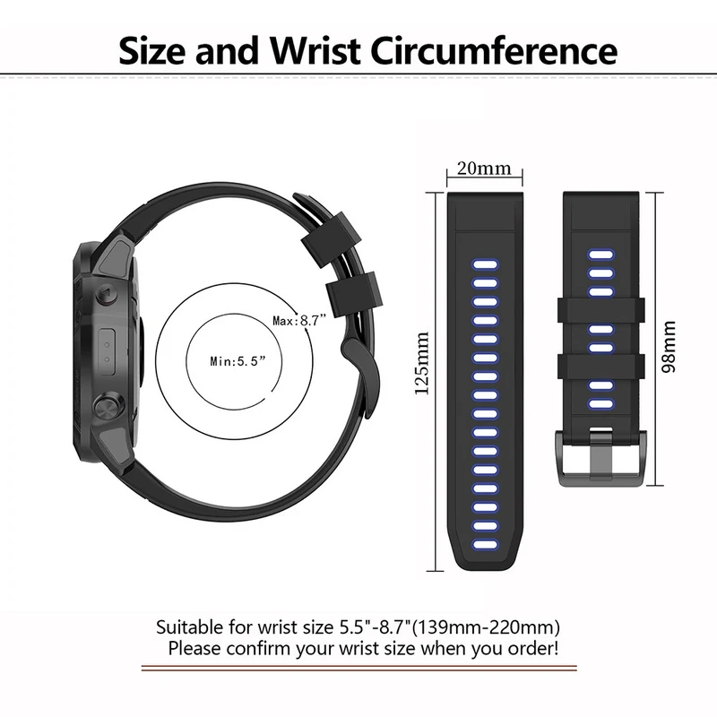 Super Süß Garmin Smartwatch Silikon Universell Armband
