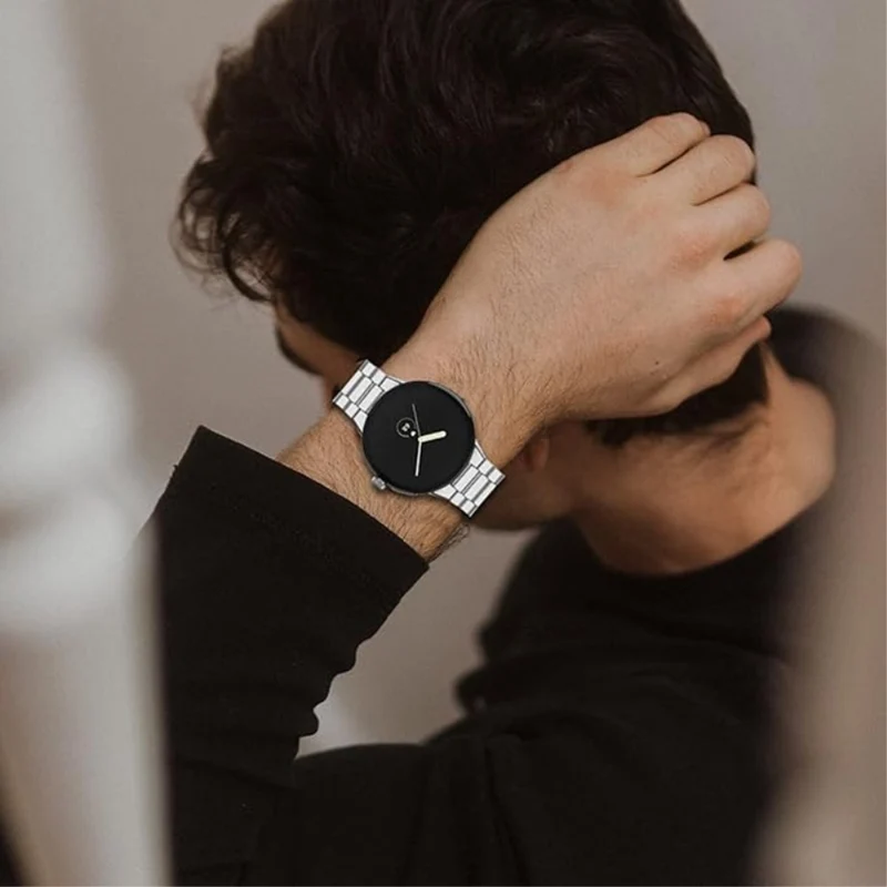 Stilvoll Google Pixel Watch 2 Metall Armband