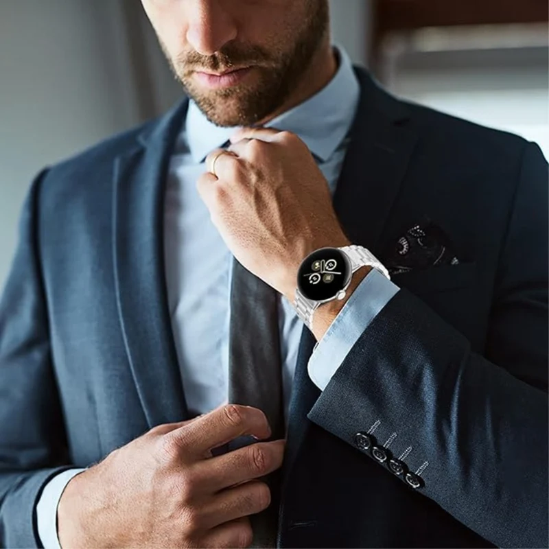 Stilvoll Google Pixel Watch 2 Metall Armband